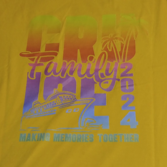 2NWOT 2024 custom cruise tshirts - Picture 1 of 4
